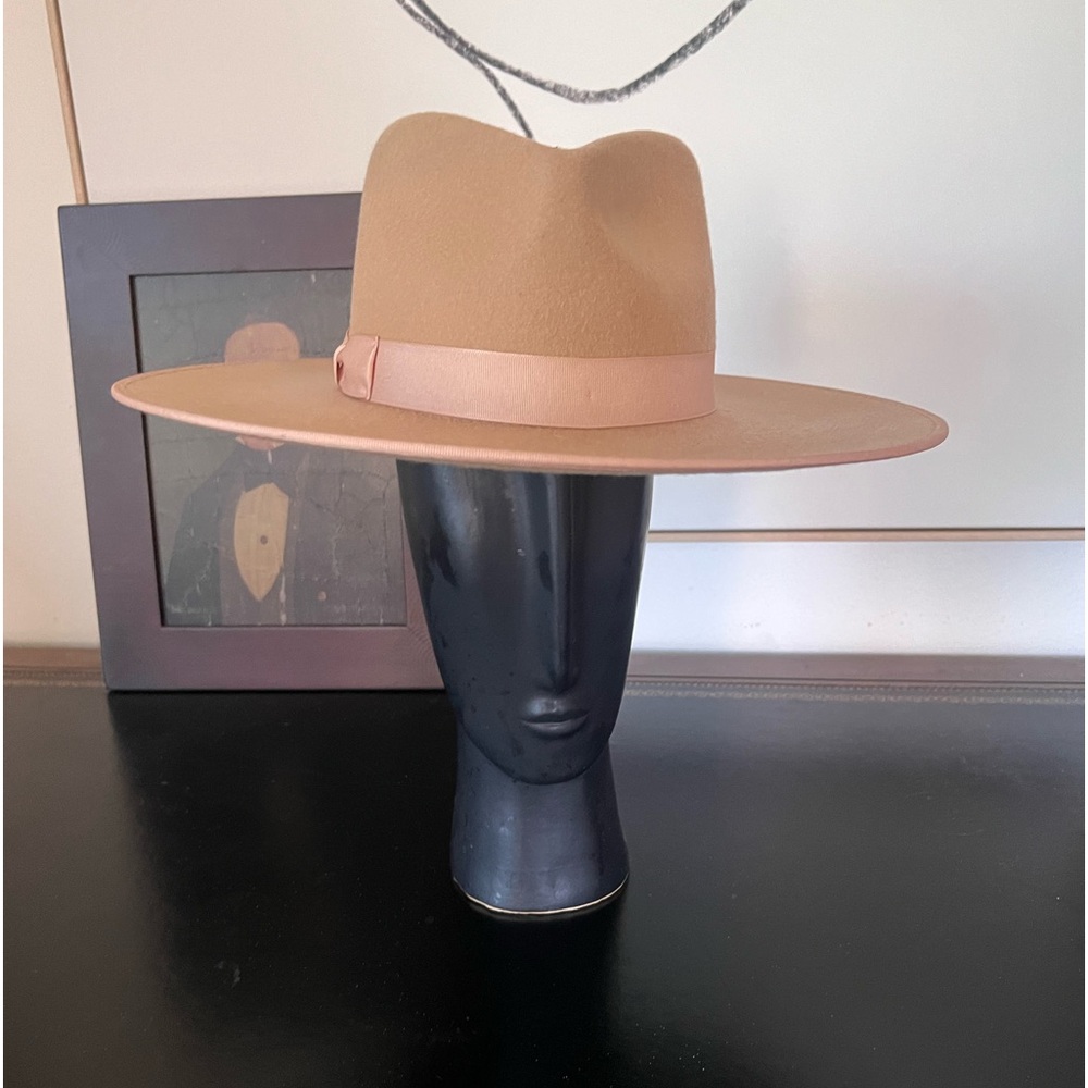 Western-Style Rancher Hat by Lack of Color Size Small in beige  like new - Picture 5 of 13